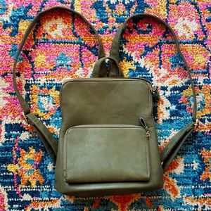 Joy Susan Leather Mini Backpack